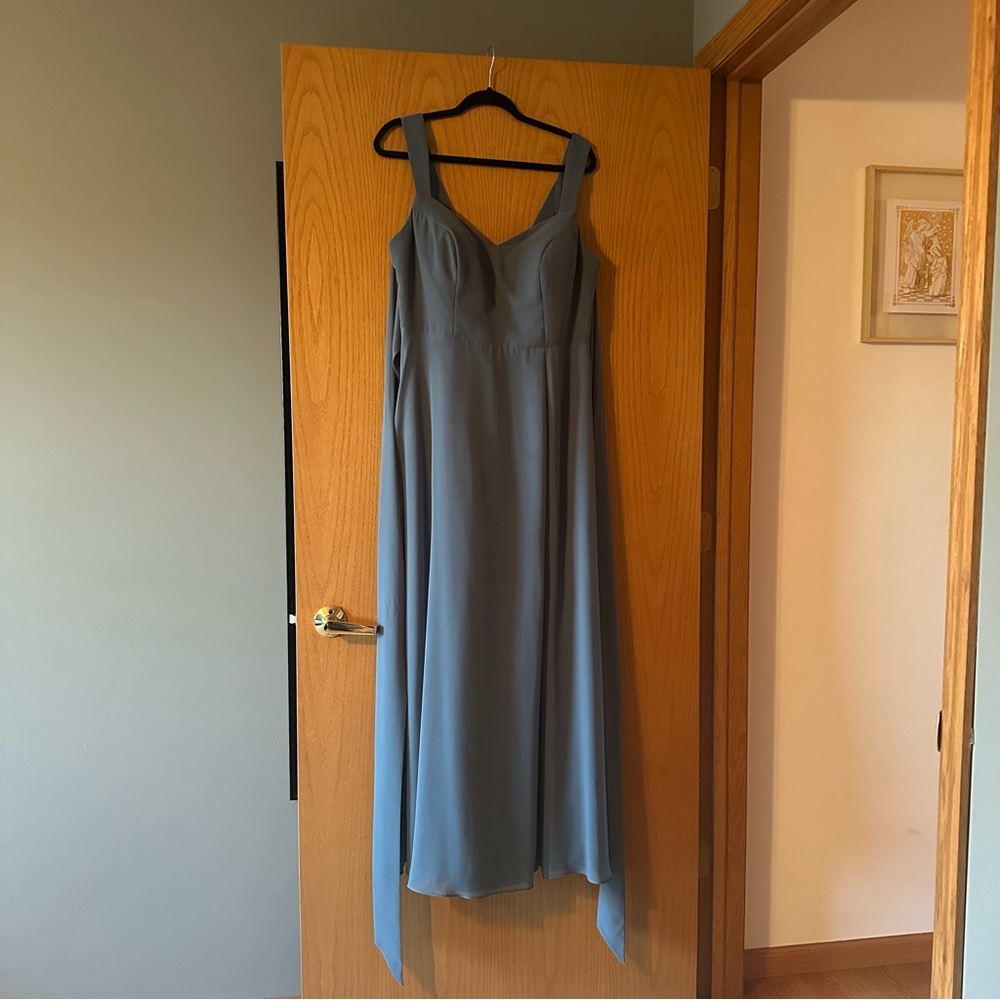 Azazie Julie Twilight A-Line Sweetheart Chiffon Floor-Length Bridesmaid Dress